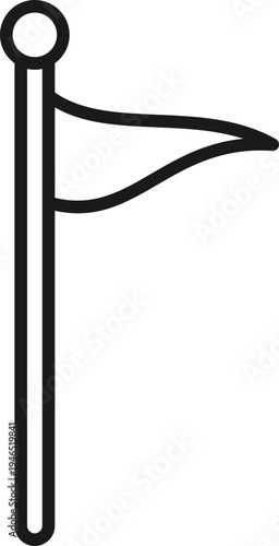 Soccer Corner Flag Icon