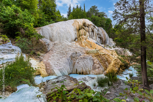 Wallpaper Mural Hot springs in Bagni San Filippo offer a relaxing retreat in the picturesque Val d'Orcia region. Bagni San Filippo is a hot spring in Italy Torontodigital.ca