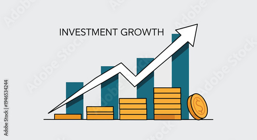 Business Investment Growth Finance Concept.