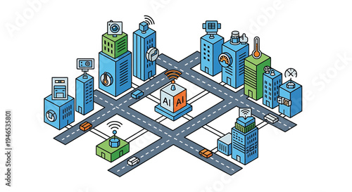 City Infrastructure Network System Architecture.