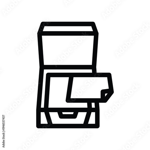  scanner line icon illustration vector graphic.eps
