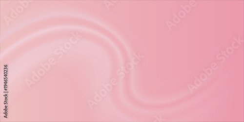 Strawberry cream yogurt swirl vortex background. Pale pink milk texture with spiral pattern, soft pastel colored abstract dairy product bg. Smoothie or ice cream decoration, food packaging element.