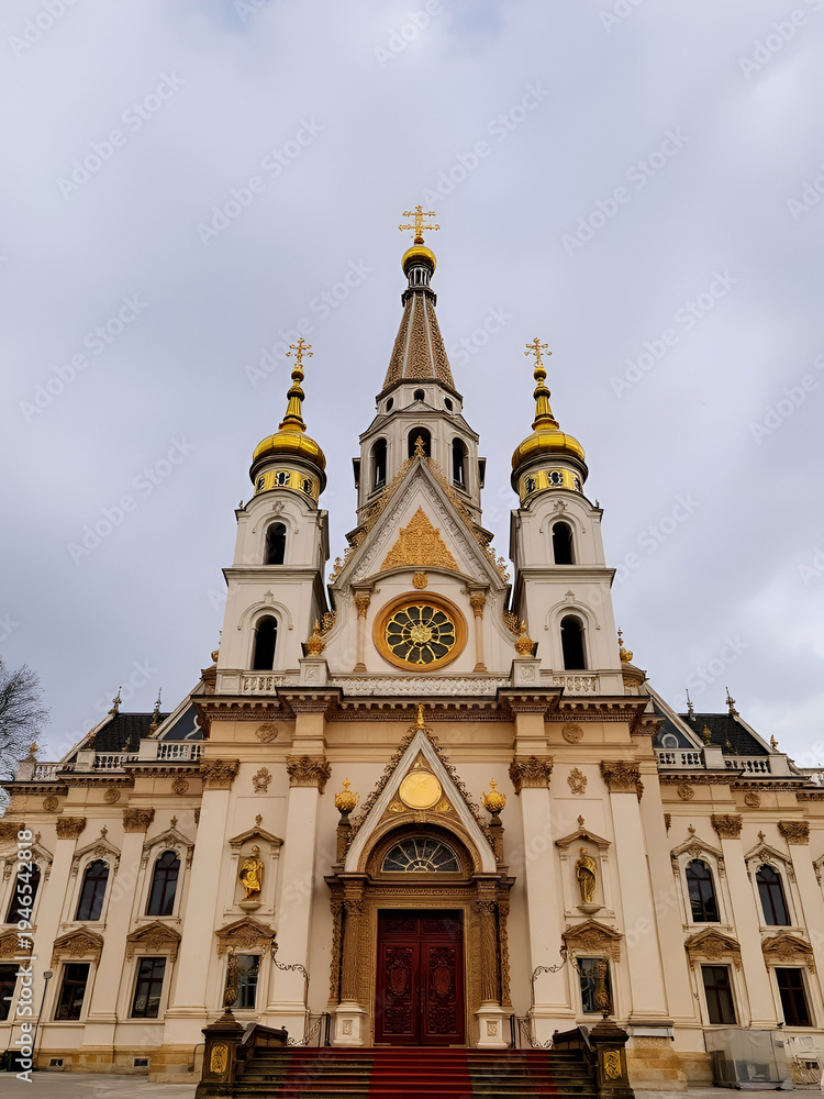Fototapeta premium Patriarch Church, Patriarchal Cathedral, bucharest, Romania,.