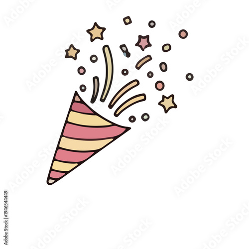 Party Popper Confetti Blast