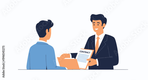 Businessmen signing contract, agreement, partnership, deal, legal document, handshake, office meeting