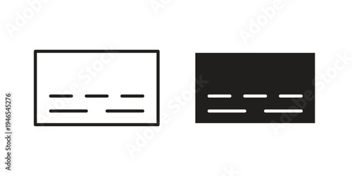 Subtitles icon vector isolated on white background. Simple icon set.