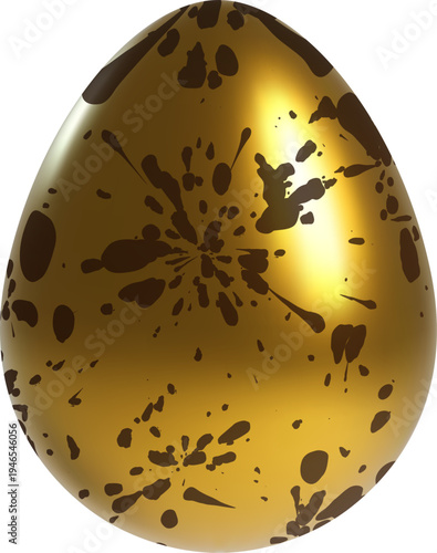 3d Golden Egg