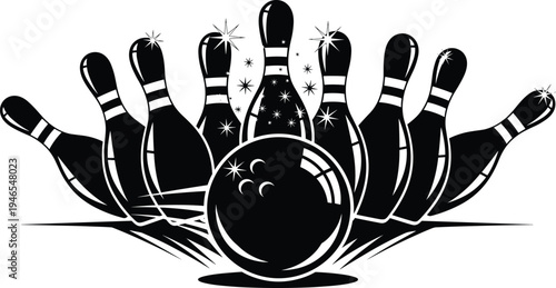 bowling, sport, bowling ball, bowling pins, strike, gapact, entertainment, hobby, activity