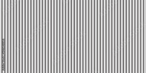 Futuristic vibrant vertical ribbed lines that distorts vivid red blue diagonal gradient. Vivid and colorful visual perfect for modern design, technology backgrounds, or creative advertising projects