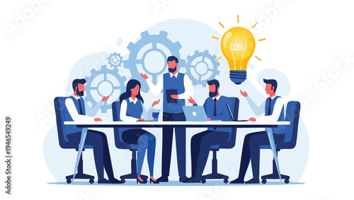 Un ilustrador de un chico de reparto con un paquete en mano, diseñado en estilo flat design, listo para usar en proyectos de marketing o publicidad en España.