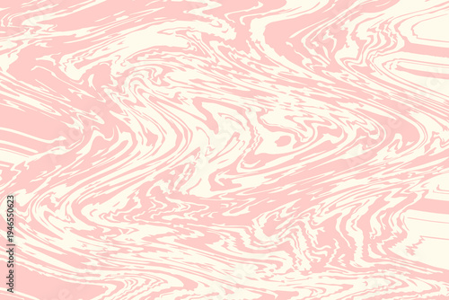 Pink and white marble texture simple cover background image design. Abstract minimalist texture for poster layout, pink marble stone imitation in light colors. Vector graphic with liquid fluid effect