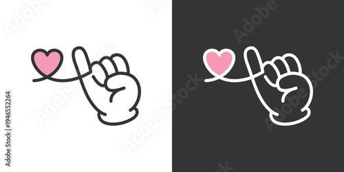 運命の赤い糸アイコン