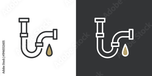 配管の水漏れアイコン