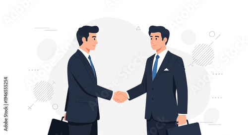 Businessmen shaking hands, agreement, partnership, success, teamwork, corporate meeting
