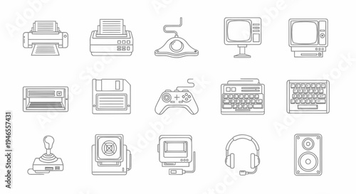 Collection of various gaming devices.