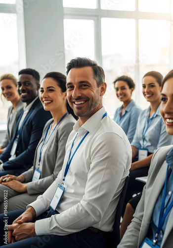 Diverse Business Team Listening During Professional Training Workshop