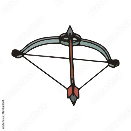Crossbow Icon Isolated