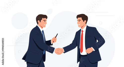 Businessmen shaking hands, agreement, partnership, success, teamwork, corporate meeting, handshake