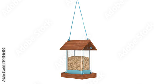 Hanging Bird Feeder with Seed