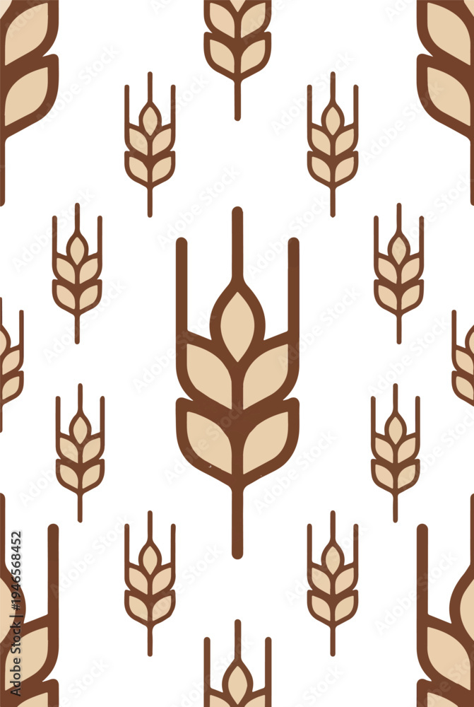 Fototapeta premium wheat simbol.eps
