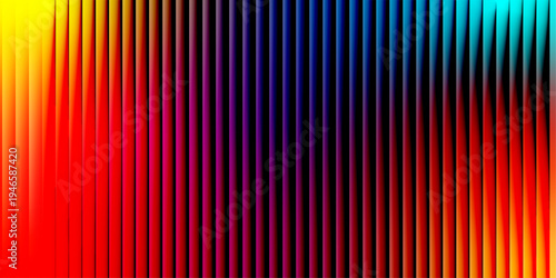 abstract blue, red colorful gradient diagonal stripe fabric background with wave lines light pattern decoration maze grid textile design.
