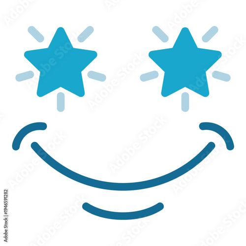 Smile curve + star