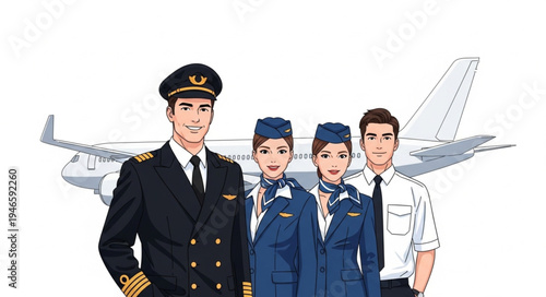 Airline Pilots and Flight Attendants.