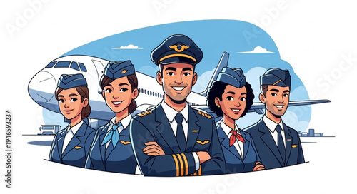 Airline Pilots and Flight Attendants.