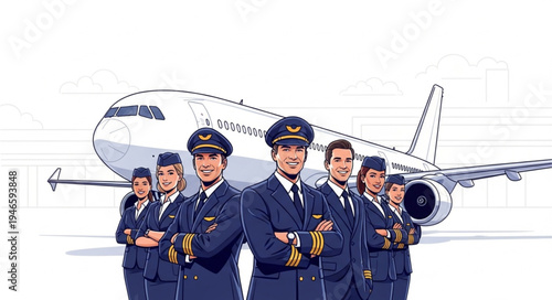 Airline Pilots Stand Together Proudly.