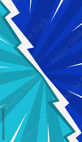 Dynamic Versus Screen with Lightning Bolt Divide.