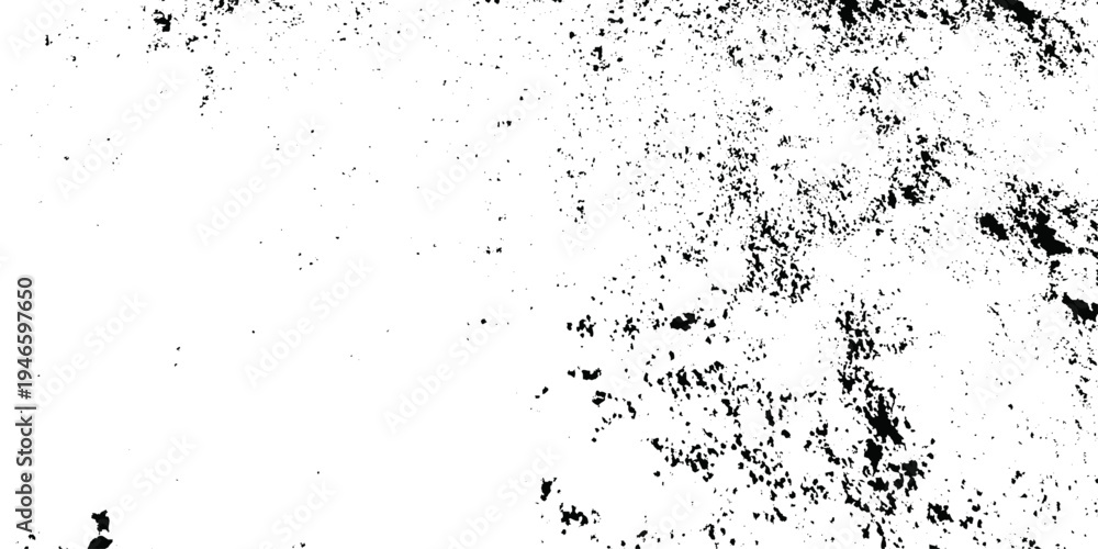 Fototapeta premium Grunge vintage white and black vector wall distressed dirty noise rust cracked pain background. messy dusty chalk splat dirt rusty noise overlay concrete wall texture background.