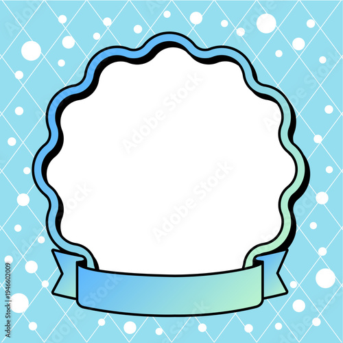 水玉　ファンタジーフレーム　エンブレム