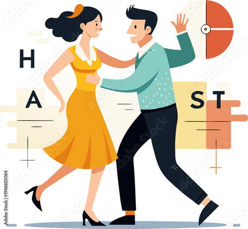 We dance in the kitchen at half-past three, barefoot steps to a song only we see. First dance practice, no crowd, no fuss, just us , white background