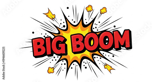 Big Boom Comic Book Explosion.