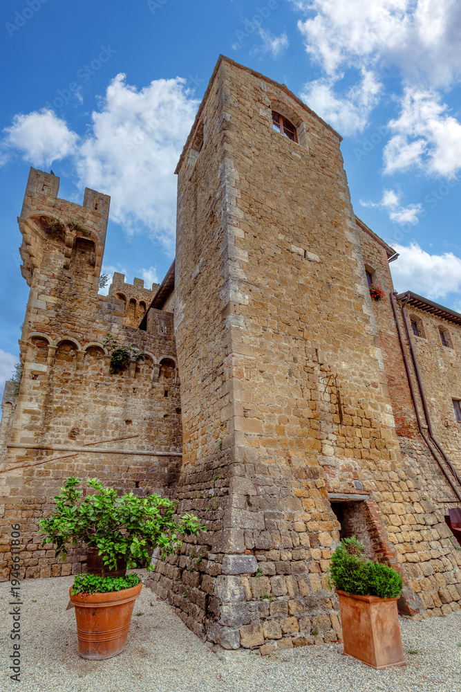 custom made wallpaper toronto digitalCastello di Spedaletto, Val d'Orcia, Tuscany. One of the most beautiful castles in the region is the enchanting Castello di Spedaletto.
