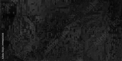 Dark abstract textured background with organic, fluid shapes and a distressed, grunge-like effect in shades of gray and black