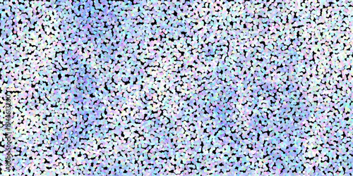 Iridescent speckled texture with a holographic shimmer on a black background, creating a vibrant, abstract, and magical digital art effect