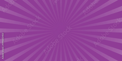 Purple Sunburst Radial Background with Subtle Alternating Stripes and Concentric Lines for a Calm and Focused Graphic Design Element