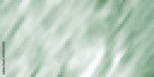 Soft Green Pixelated Abstract Background with Blurred Diagonal Lines and Subtle Texture for Modern Digital Design and Gentle Visuals