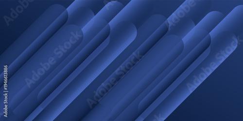 Black premium background with luxury blue pattern and lines. Rich background for poster premium modern simple design