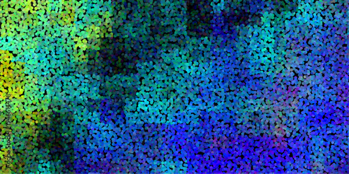 Vibrant Abstract Stippled Gradient Background with Psychedelic Color Blend and Dotted Texture vector