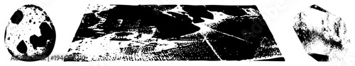 Textured rock formations rendered in black and white halftone, geological specimens, mineral cutouts, abstract terrain, vectorized rock art, isolated geological shapes.