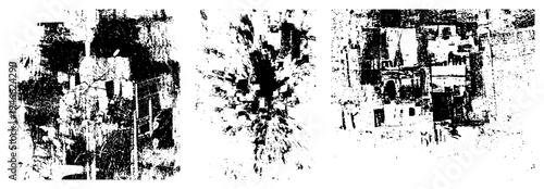 Fragmented digital glitch art with pixelated noise, corrupted data visual, distorted screen effect, electronic distortion, binary error aesthetic, tech decay motif.