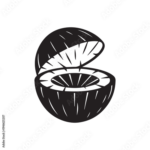 Traditional Tabla Drum Silhouette Icon Minimalist Musical Instrument Logo Vector Illustration. 