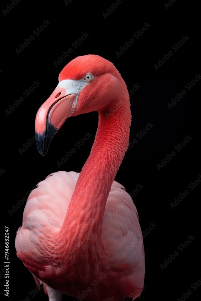 Fototapeta premium Flamingo animal beak bird.