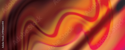 Dark Orange vector blurred shine abstract template. Modern abstract illustration with gradient. New way of your design.