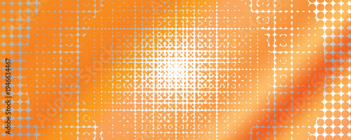 Light Yellow, Orange vector background with bubbles. Blurred bubbles on abstract background with colorful gradient. Template for your brand book.
