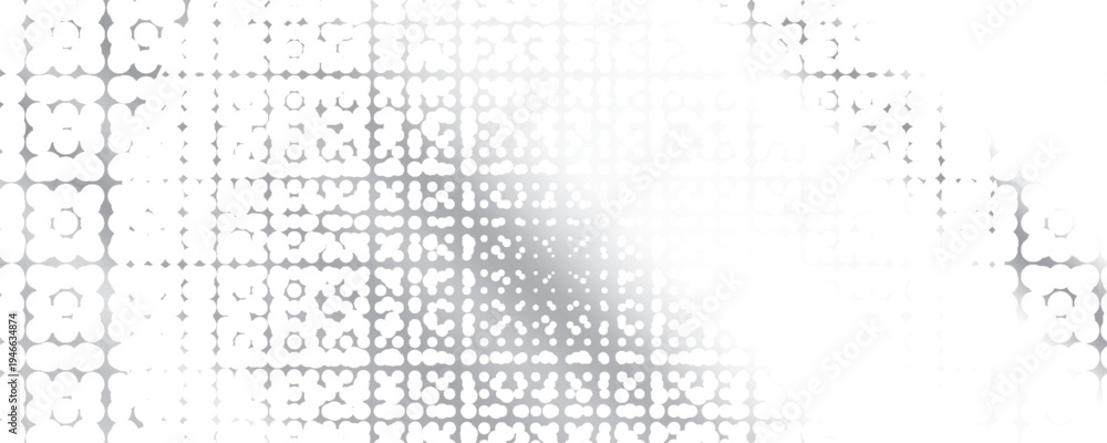 Obraz premium Monochrome Watercolor Dyed Checked Textured Background. Seamless Pattern.