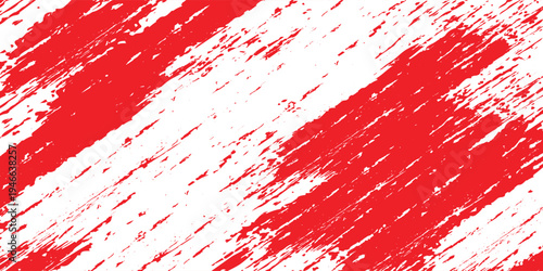 Straight red ink vector lines pack. Bloody color long and round hand-drawn brushstroke text highlights, frames, circles. Asian calligraphy brushstroke set.