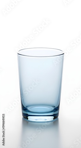 empty glass isolated on white